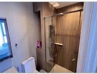 bedroom and room interior and bathroom of THE LINE Phahon-Pradipat