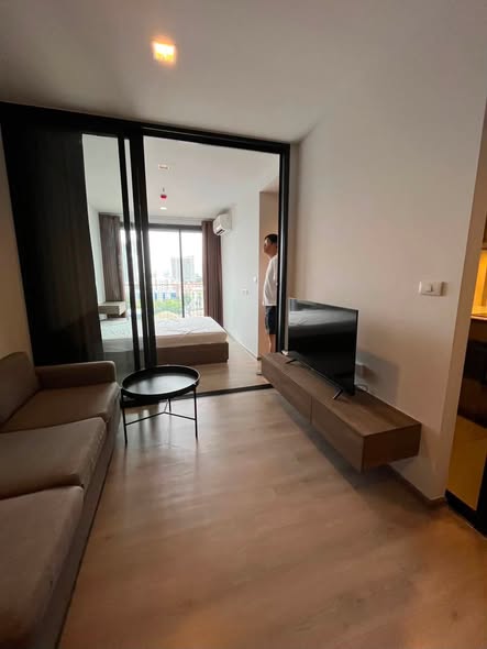 living room and bedroom and room interior of THE LINE Phahonyothin Park