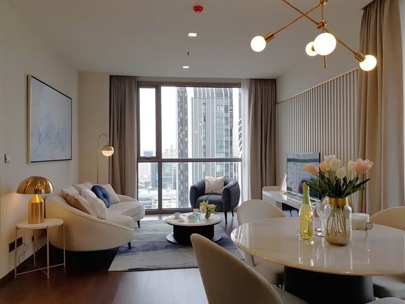 living room of THE LINE Ratchathewi