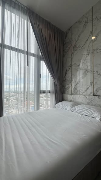 bedroom of THE LINE Sukhumvit 101