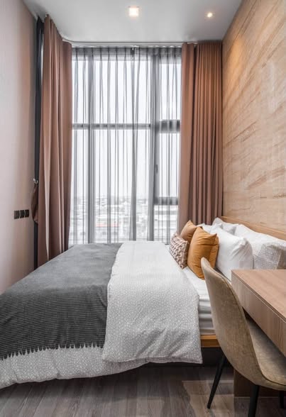 bedroom of THE LINE Sukhumvit 101
