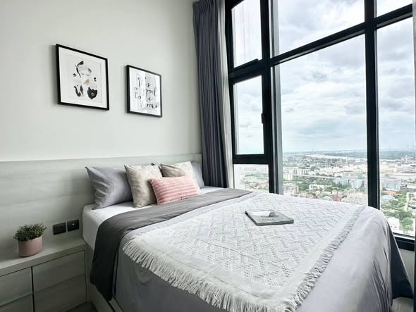 bedroom of THE LINE Sukhumvit 101