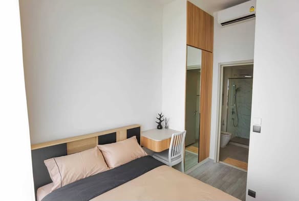 bedroom of THE LINE Sukhumvit 101