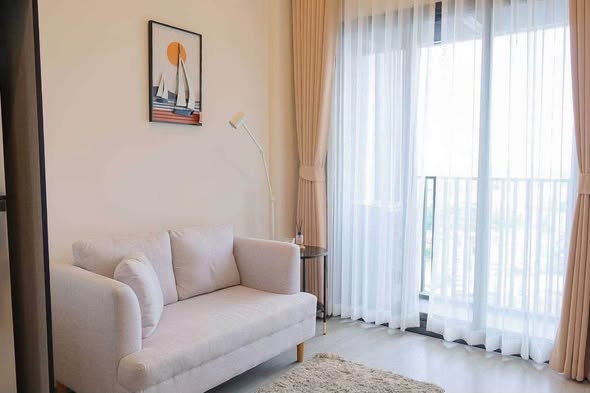 bedroom and living room of THE LINE Sukhumvit 101