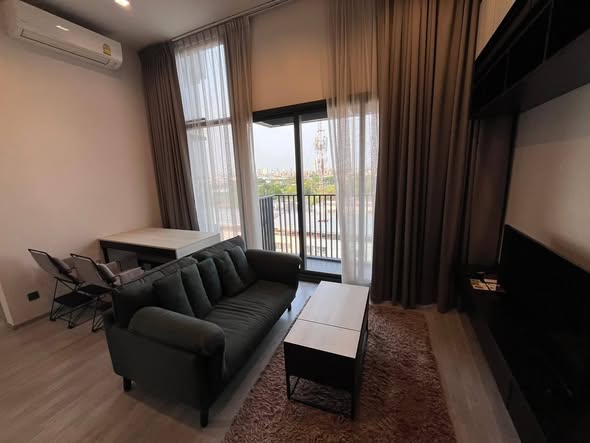 bedroom and living room of THE LINE Sukhumvit 101