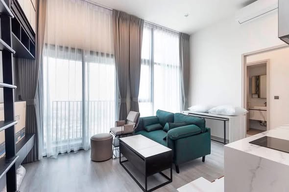 bedroom and living room of THE LINE Sukhumvit 101