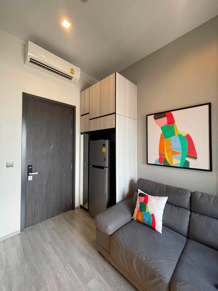 living room and room interior of THE LINE Sukhumvit 101
