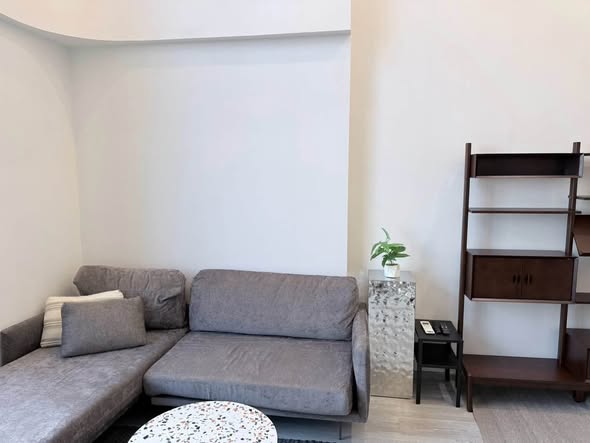 living room and room interior of THE LINE Sukhumvit 101