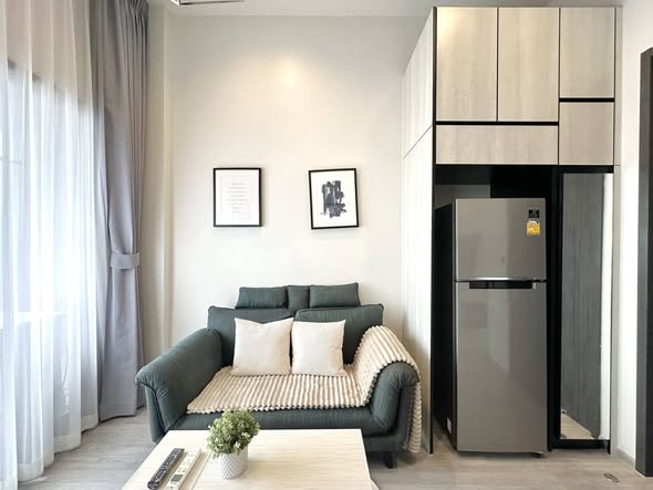 living room and room interior of THE LINE Sukhumvit 101