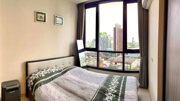 bedroom of THE LINE Sukhumvit 71