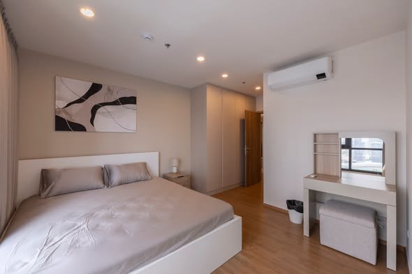 bedroom of The Line Vibe เดอะ ไลน์ ไวบ์