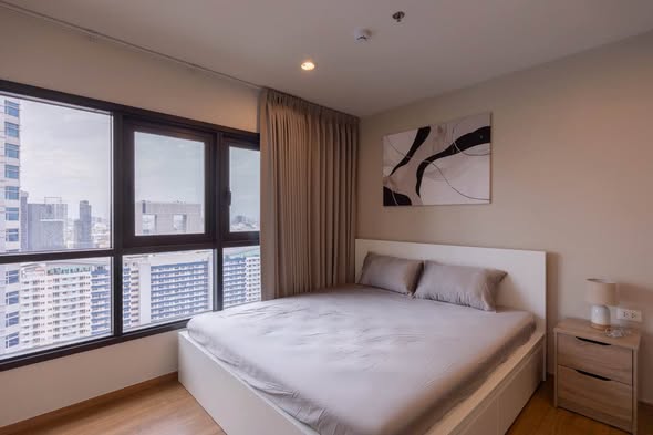 bedroom of The Line Vibe เดอะ ไลน์ ไวบ์