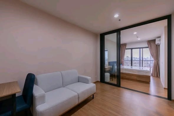 bedroom and living room and room interior of The Line Vibe เดอะ ไลน์ ไวบ์