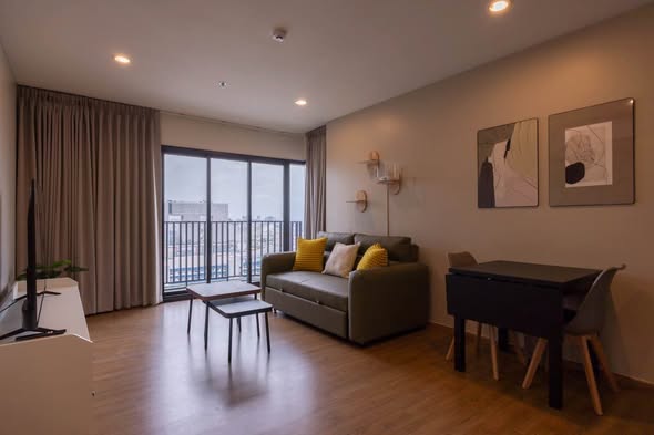 living room of The Line Vibe เดอะ ไลน์ ไวบ์