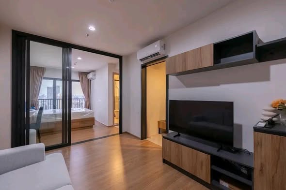 living room and bedroom and room interior of The Line Vibe เดอะ ไลน์ ไวบ์