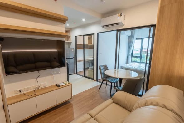 bedroom of The Livin Ramkhamhaeng : เดอะ ลิฟวิ่น รามคำแหง