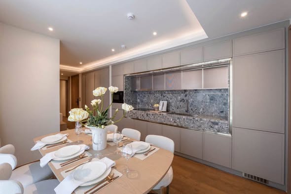 kitchen of The Loft Residence