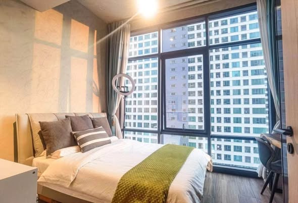 bedroom of The Lofts Asoke