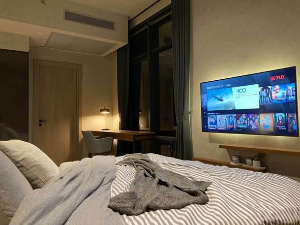 bedroom of The Lofts Asoke