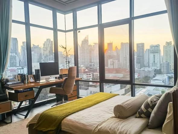 bedroom of The Lofts Asoke