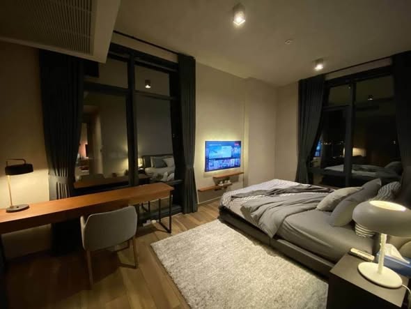 bedroom of The Lofts Asoke