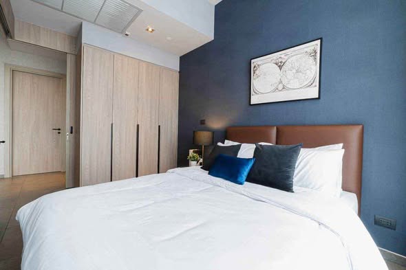 bedroom of The Lofts Asoke