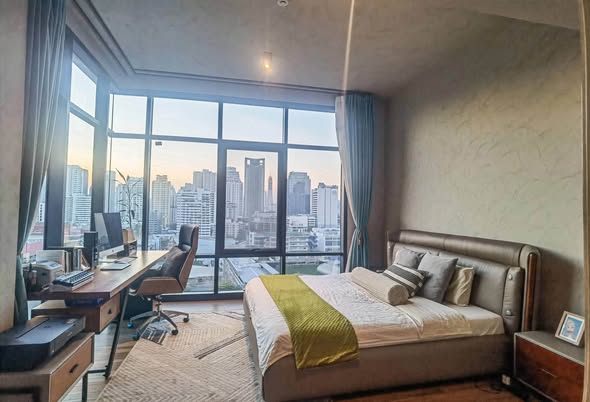 bedroom of The Lofts Asoke