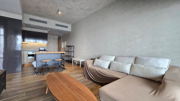 bedroom and living room of The Lofts Asoke