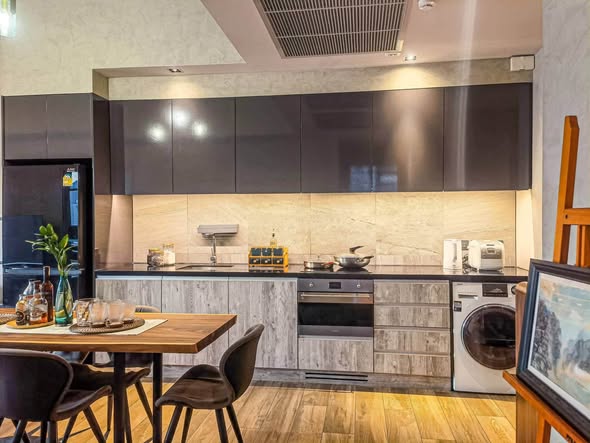 kitchen of The Lofts Asoke