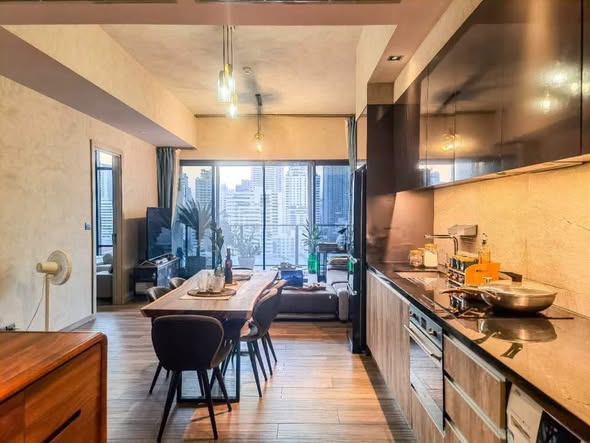 kitchen of The Lofts Asoke