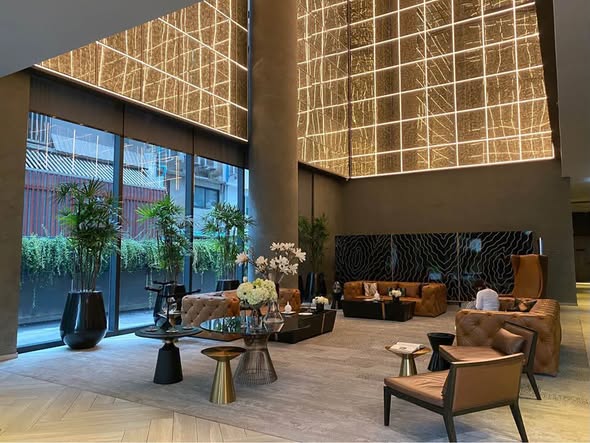 living room of The Lofts Asoke