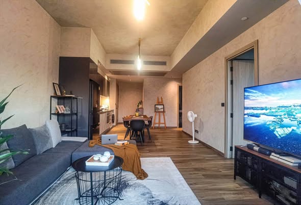 living room of The Lofts Asoke