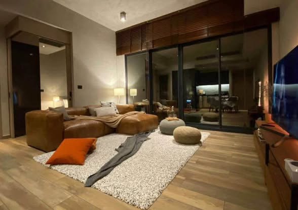 living room and bedroom and room interior of The Lofts Asoke