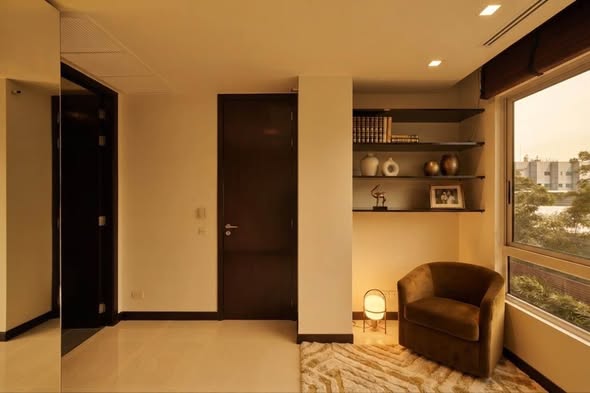 living room and bedroom and room interior of The Lofts Yennakart