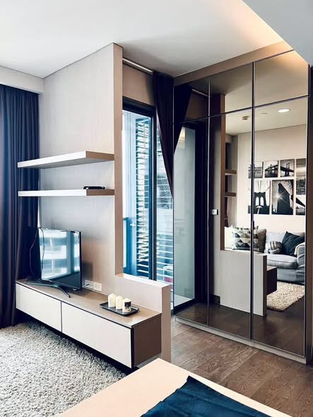 bedroom and room interior of The Lumpini 24