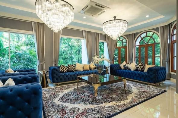 living room of The M Pool Villas Bangkok – Ekkamai