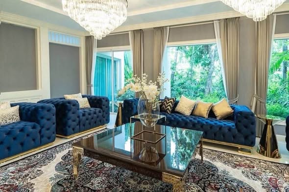 living room of The M Pool Villas Bangkok – Ekkamai