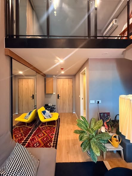 bedroom and living room and room interior of The Met Condominium