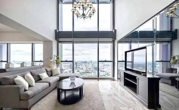 living room of The Met Condominium