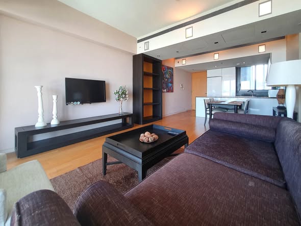 living room of The Met Condominium