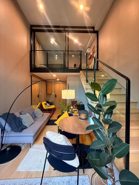 living room of The Met Condominium
