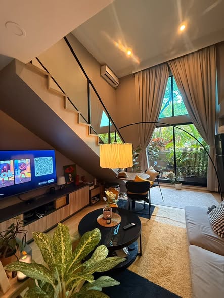 living room of The Met Condominium