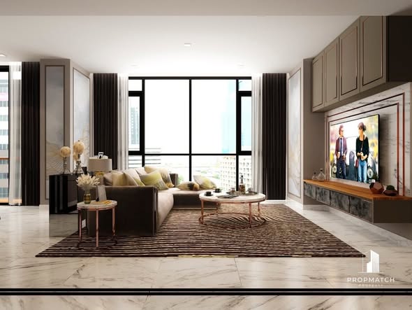 living room of The Monument Thong Lo