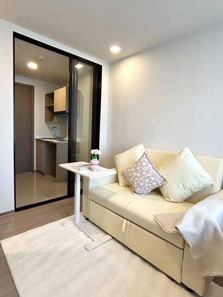 living room and bedroom and room interior of THE MUVE Bangkhae