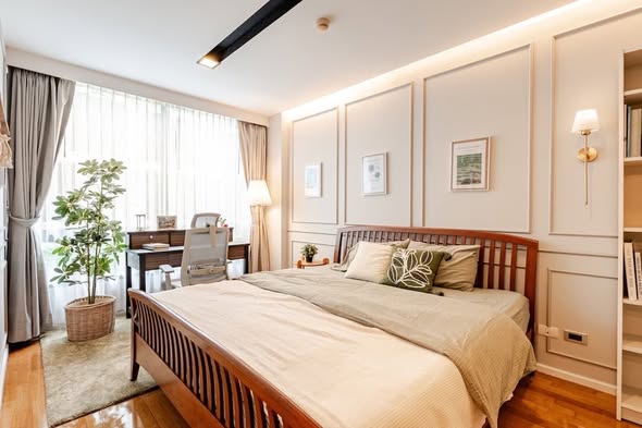 bedroom of The Nest Ploenchit