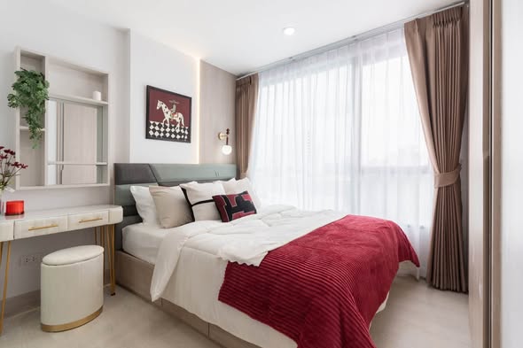 bedroom of The Niche Mono Sukhumvit 50