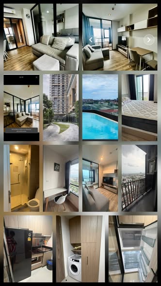 bedroom of The Niche Mono Sukhumvit 50