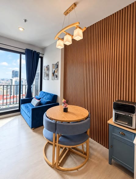 living room of The Niche Pride Thong Lo-Phetchaburi