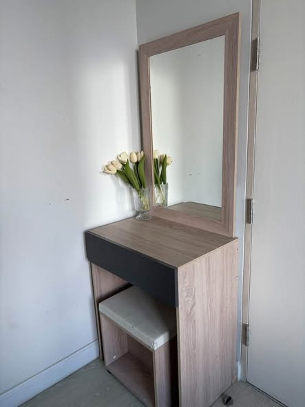 room interior and bathroom of The Niche Pride Thong Lo-Phetchaburi