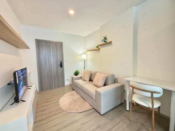 bedroom and living room of The Origin Bangkae